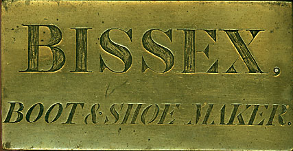 Bissex, boot and shoe
maker